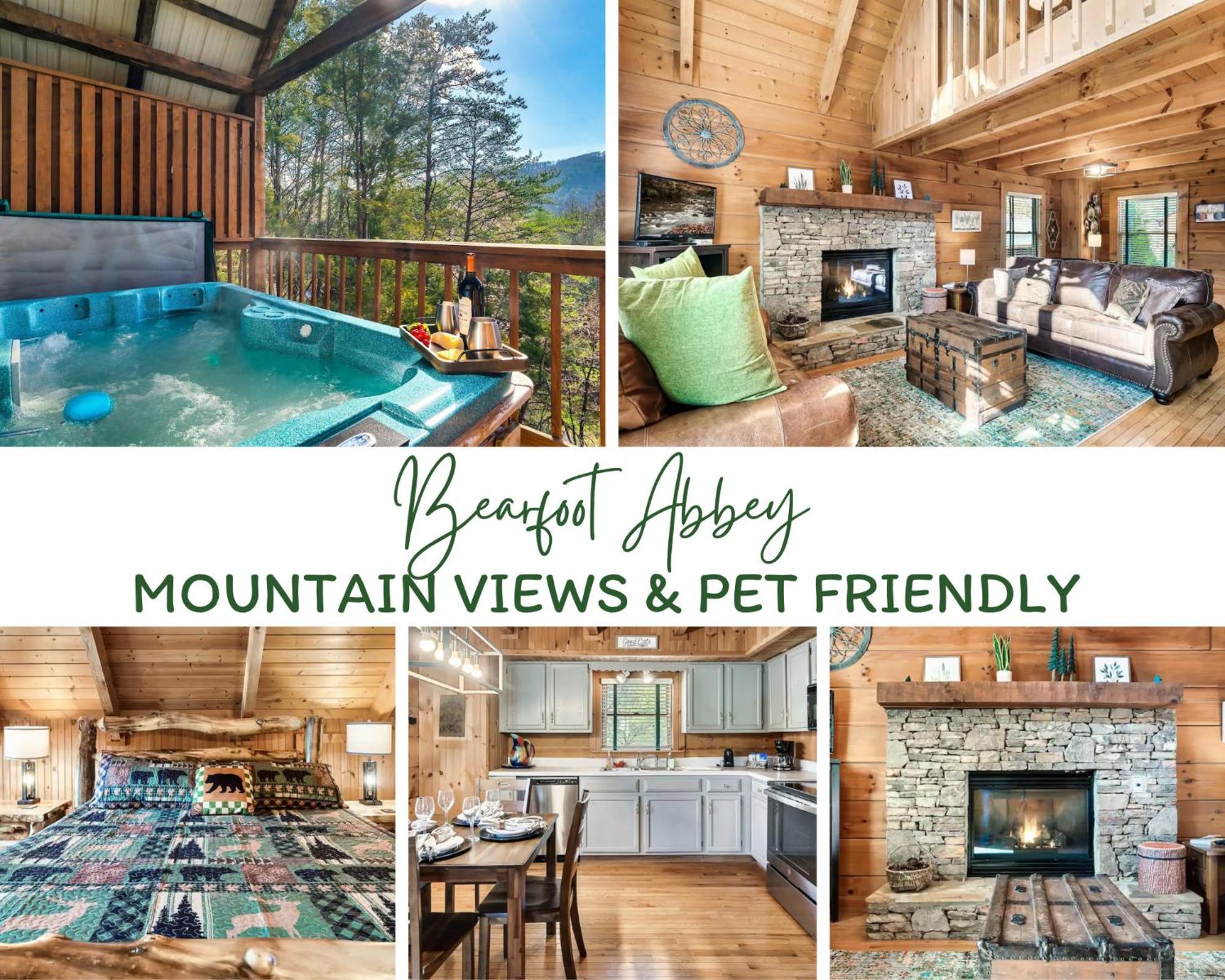 Views 1Br15Bath Pet-Friendly With Hot Tub & Bbq 비둘기 포지 외부 사진